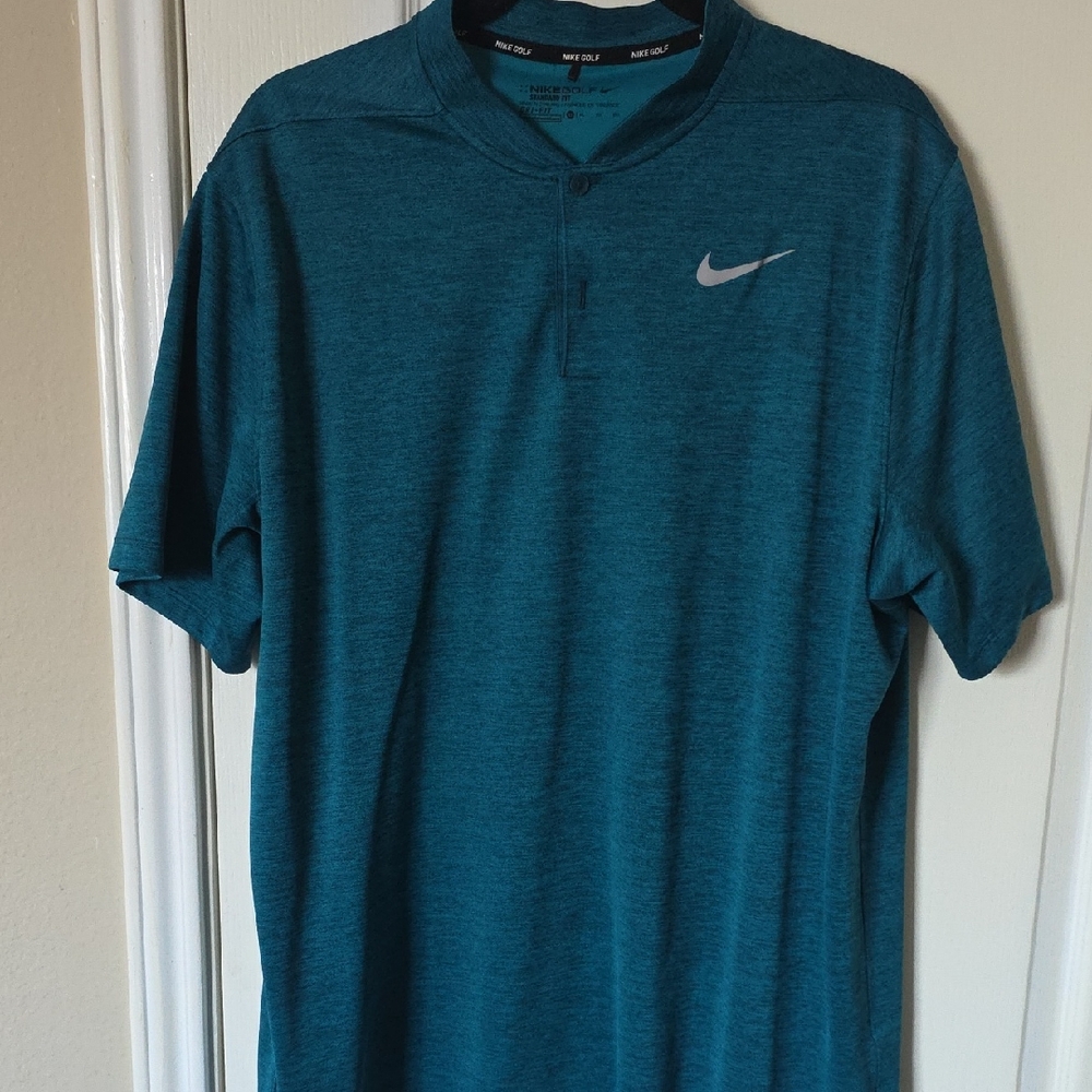 Nike Golf  Men's Blue Shirt